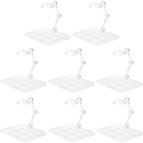 Action Figure Stand Clear 8 Pcs Doll Model Support Stands Stretch