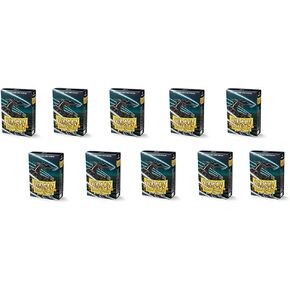 10 Packs Dragon Shield Matte Mini Japanese Jet 60 ct Card Sleeves Display Case