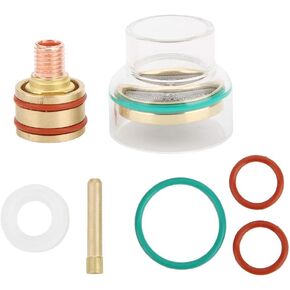 Arc Welding Torch Glass Set, TIG Welding Kit TIG Torch Glass Cup Collet for WP9 WP20 Arc Welding Torch WP9 WP20 (3.2mm)