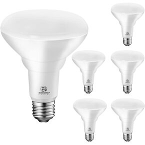 Energetic LED Recessed Light Bulbs BR30, 85W Equivalent, Dimmable, Daylight 5000K, Indoor Flood Lights for Recessed Cans, UL Listed, 6 Pack