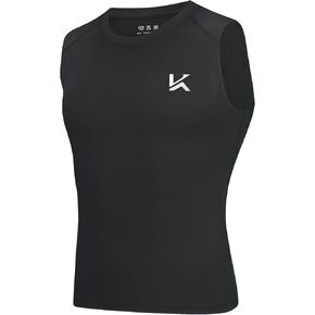 Boys Sleeveless Compression Shirt Qucik Dry Basketball Football Undershirt Youth Kids Athletic Tank Tops Workout