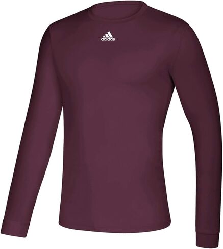 Adidas Creator Long Sleeve Top - تدريب الرجال XS Maroon/White in Kuwait