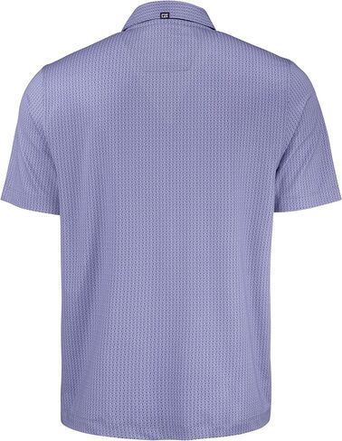 Cutter & Buck Pike Eco Shadow Check Print Recycled Mens Polo in Kuwait