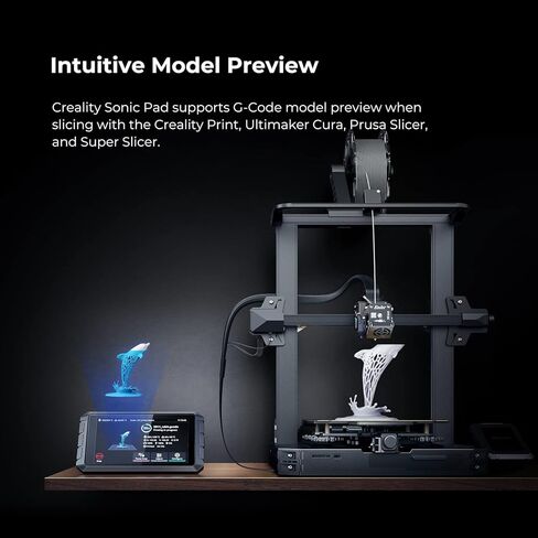 Creality Sonic Pad Klipper ، 7 بوصة شاشة تعمل باللمس 3D الطابعة إكسسوارات ذكية وسادة ذكية بناءً in Kuwait