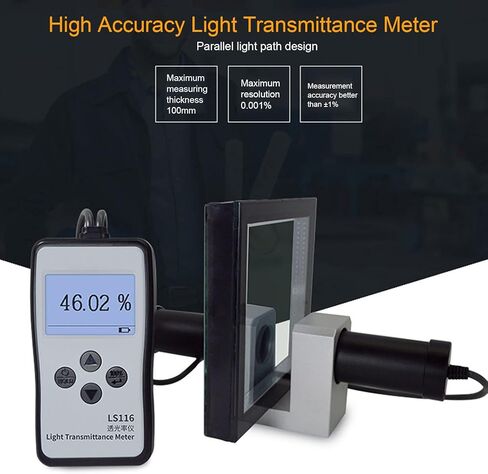 مقياس لون النافذة ، اختبار إضاءة رقمية احترافية مع طول موجة كاملة 380nm - 760 نانوم in Kuwait