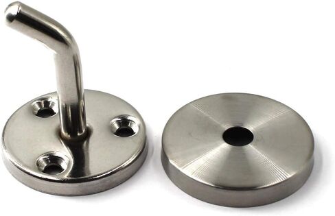 Stainless Steel Screw in Hooks for Hanging Plants Utensil Hooks for Kitchen Wall Mounted Coat Hook Display Hook (6 PCS Screws Included) in Saudi Arabia