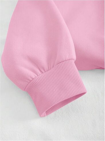 Gorglitter Women's Bow Sweatshirt Long Sleeve Round Dound Coquette Sweatshirts in Saudi Arabia