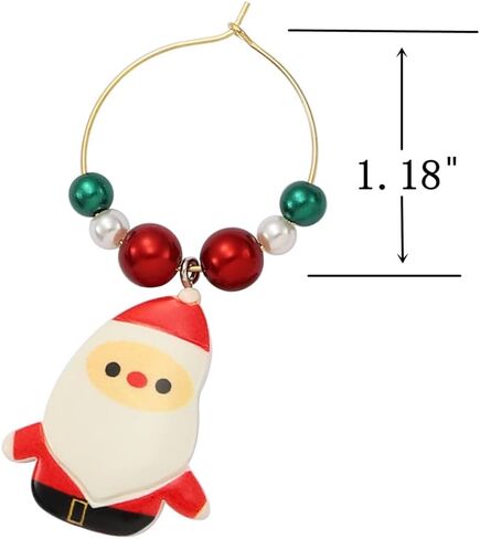 9 Pcs Wine Charms for Glasses, Wine Glass Markers, Drink Markers for Stem Glasses,Themed Wine Tasting Party Decoration in Saudi Arabia