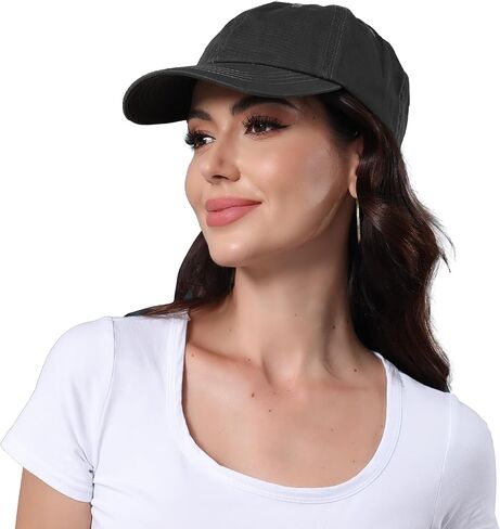 Baseball Cap - 100% Cotton Hats for Men and Women - Unisex Dad Hat with Adjustable Strap in Saudi Arabia