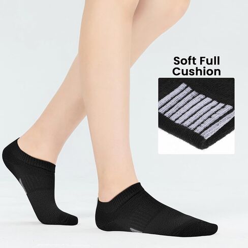 5 Pairs No Show Socks Women Low Ankle Socks for Women Low Rise Socks Women Colorful Athletic Cushioned Cotton Low Cut Non Slip Socks Womens Low Cut Thin Breathable Cotton Causal Socks in Saudi Arabia