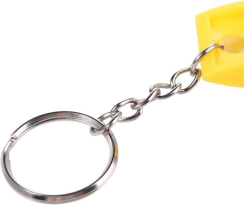 المستوى الأصفر ، 3 دقة مستوى الفقاعة الدقة الأفقية أداة القياس الأفقية مع سلسلة المفاتيح لأداة النجارة ، سلسلة مفاتيح السيارات in Kuwait