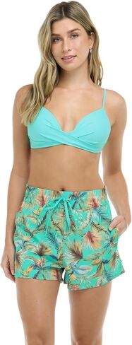 Body Glove Women's Beachcomber 3.5" Elastic Waist Boardshort in Kuwait