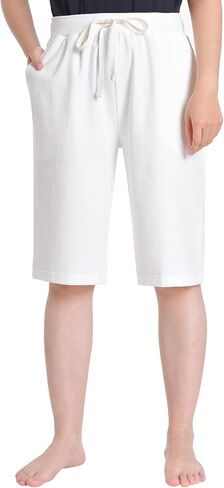 Weintee Women's 12 Inch Inseam Bermuda Shorts with Pockets in Kuwait