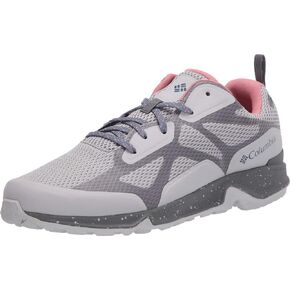 Columbia Women's Vitesse Outdry Performance Shoes, Waterproof & Breathable Hiking, Grey Ice/Canyon Rose, 7.5 Regular US