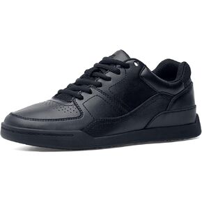 Shoes for Crews Street Casual Mens Black Comfortable Slip-Resistant Work Shoes for Food Service Safety, Men's Size 13