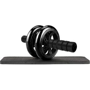 Abdominal Wheel, Ab Roller for Abdominal Exercise Machine, Abs Workout Equipment, Core Strengthening Trainer Fitness Belly Training, Entrainement maison equipement. accessories gym stuff