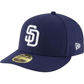 San Diego Padres 59Fifty Low Profile Fitted Navy Hat (7 3/4)