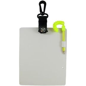 Promate Scuba Dive Underwater Writing Slate 6" x 5", Available, w/Compass, and Glow-in-Dark