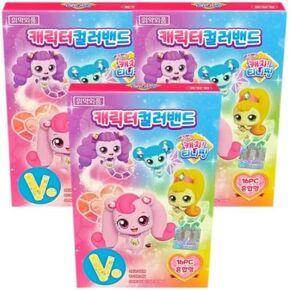 Catch Teenieping Kid Friendly First Aids 48pcs Character Pattern Bandages 3 Mixed Type : 3 Packs (16pcs x 3)