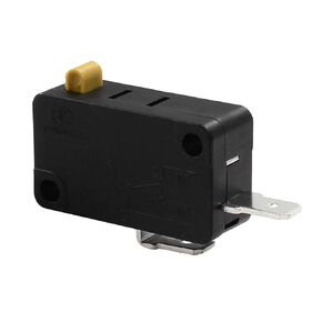 Litoexpe 4 Pcs KW3 Snap Action Switch 125V/250V, Microwave Oven Door Switch Replacement Part (Normally Open)