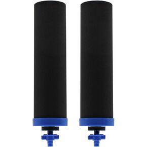 [New Upgraded] Renami 0.01μm Ultra-Filtration Gravity Water Filter Replacement for BB9-2® Black Activated Carbon Filters, Compatible with Berkey® Travel, Large, Royal, Crown Series, Pack of 2
