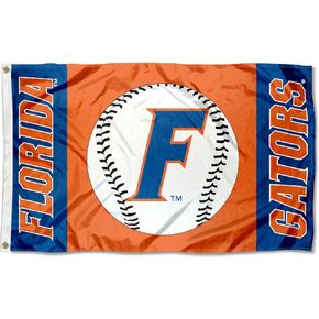 College Flags & Banners Co. Florida Gators Baseball Logo Flag