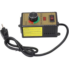 Speed Regulator Stepless Speed Control Switch US Plug AC100‑120V Electronic Regulator for Fans, Motors