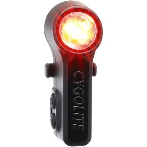 Cygolite Slingshot Pro 210 Lumen Bicycle Taillight – 7 Night & Daytime Modes– User Adjustable Flash Speeds- Sleek and Compact Design– IP64 Water Resistant– USB-C Rechargeable–Great for Busy Roads