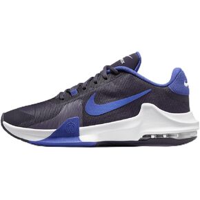 Nike Impact 4 Basketball Shoes (DM1124-500, Dark Raisin/White/Astronomy Blue) Size 10.5