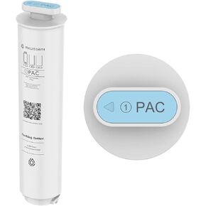 Replacement Filters for Countertop Reverse Osmosis Machine – Advanced 5-Stage Purification, Easy Installation, Long-Lasting Filtration Performance (PAC Composite Filter)