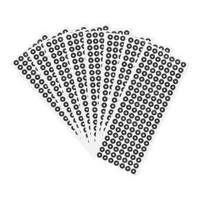 uxcell 1000Pcs 3D Scanner Markers 2mm for 3D Scanner, 3D Tracking Dots Reference Point Markers, 3D Target, Diffuse Reflection Markers for 3D Scanner and Optical Tracking