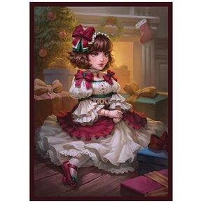 Madelaine - Gifted Doll - 100 TCG Card Sleeves (FN41S) - Fantasy North (Glossy)