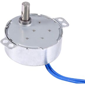 Turntable Synchronous Synchron Motor 50/60Hz 100~127V 4W 5-6RPM/MIN CCW/CW for Hand-Made, School Project, Model (5-6RPM)
