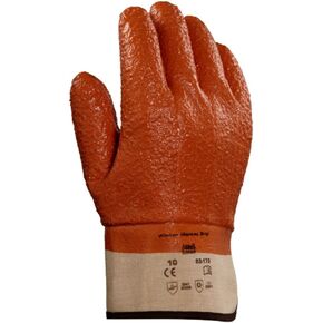 Ansell Winter Monkey Grip 23-173 Raised Finish PVC Coated Glove, Size 10 (XL), 1 pr
