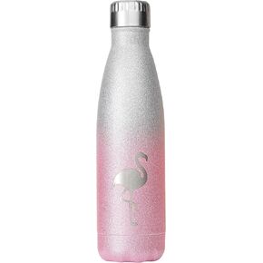 Onebttl Flamingo Bottle Gifts for Women Girls Her, Flamingo Gifts for Flamingo Lovers, 17oz Stainless Steel Insulated Water Bottle