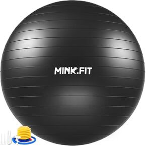 Yoga Ball, Anti-Slip Stability Exercise Ball for Pilates, Extra Thick Birthing Ball for Pregnancy, Fitness, Gym Ball for Core Workouts, Balance, and Physical Therapy