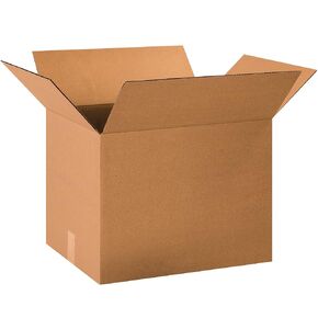 Aviditi 221515 Corrugated Cardboard Box 22" L x 15" W x 15" H, Kraft, for Shipping, Packing and Moving (Pack of 20)
