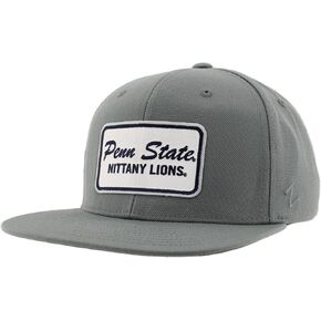 ZHATS Standard NCAA Officially Licensed Hat Flat Snapback Z11 Brick Gray, Grey, One Size