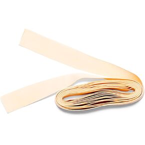 Professional Quality Ballet Pointe Shoe Ribbons, 7/8" Wide Stretch Matte, 3 Yards, Pink