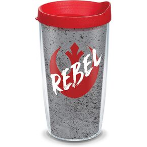 Tervis Made in USA Double Walled Star Wars Insulated Tumbler Cup Keeps Drinks Cold & Hot, 16oz, Rebels