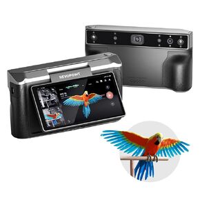 Revopoint MIRACO Pro Wireless 3D Scanner for 3D Printing, All-in-one Handheld 3D Printer Scanner, Up to 0.02 mm Precision, Full Color Scan Support for Small to Large Objects, 32GB RAM