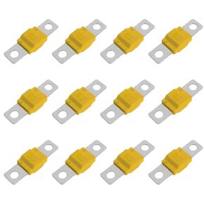 12Pcs High Current Link Fuses Replacement Compatible with Midi Fuse Holders Midi Fuse High Current All Midi Amps Set (60A)