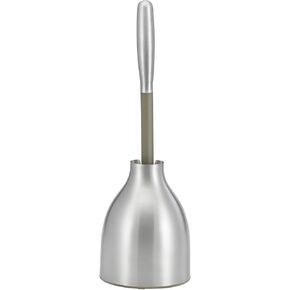 Polder BTH-6318-47T Stainless Steel Toilet Plunger Caddy, Includes Plunger, 5.6" x 19.2"