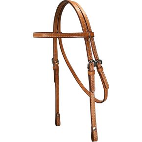 USA Leather Double Beauty Western Browband Headstall