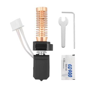 Upgrade Ceramic Hotend Kit Fit for Flashforge Adventurer 5M/5M Pro，0.4mm Quick-Detachable Hardened Nozzle Fit for Flashforge Printer Accessories
