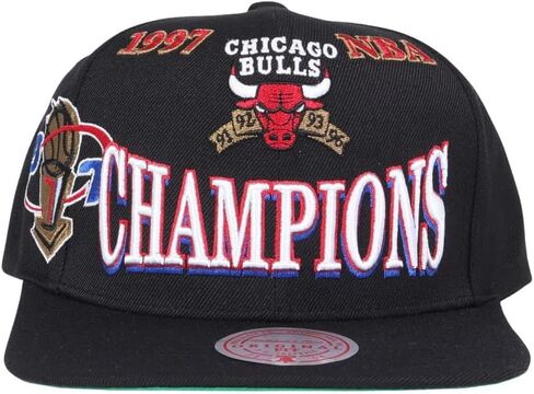 Mitchell & Ness Chicago Bulls Retro Snapback Hat Adjustable Cap in Kuwait