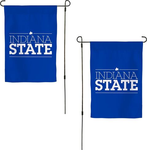 Desert Cactus Indiana University University ISU Garden Flag - 19 × 12 بوصة في إنديانا سيكاموريس لافتة ، للعرض في الهواء الطلق والأحداث (التصميم 1) in Saudi Arabia