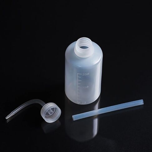 2 Pcs 250ml Tattoo Wash Bottles Eyelash Washing Bottles Succulent Plant Watering Bottle Safety Rinse Water Bottles Plastic Squeeze Bottle Eyelash Extension Tools in Saudi Arabia