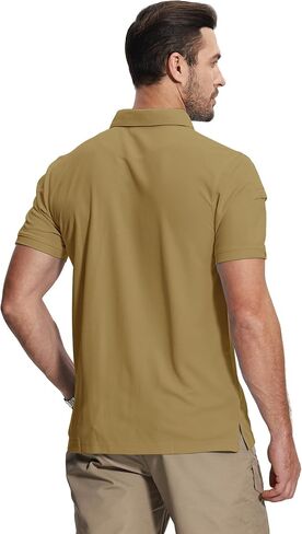 ZITY Mens 2 Pack Polo Shirts Short Sleeve Performance Sports Golf Shirt for Men Tactical Shirt in Kuwait