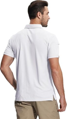 ZITY Mens 2 Pack Polo Shirts Short Sleeve Performance Sports Golf Shirt for Men Tactical Shirt in Kuwait